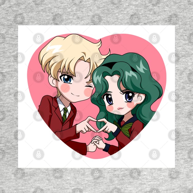 Haruka x Michiru by MaJoShoujo